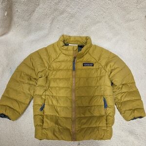 Patagonia Kids' Mustard Puffer Jacket